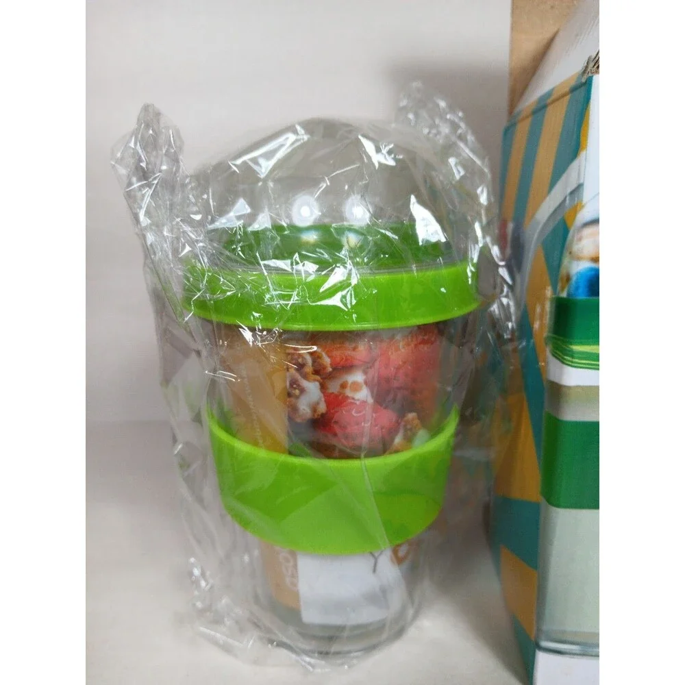 Asobu - YO2GO Yogurt Container - Lunchbox Travel Accessory - Green
